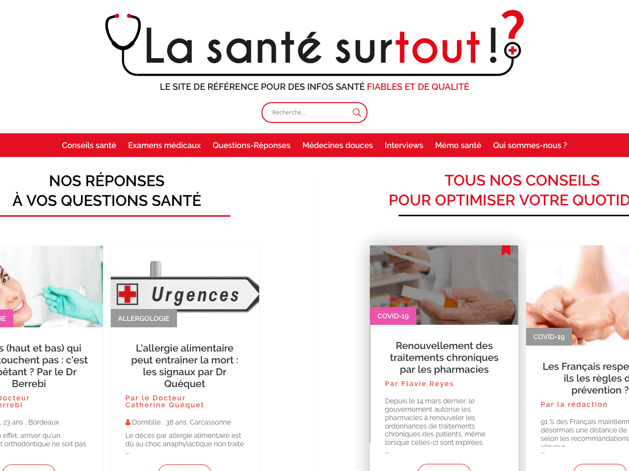 Création de site internet Marseille Santé