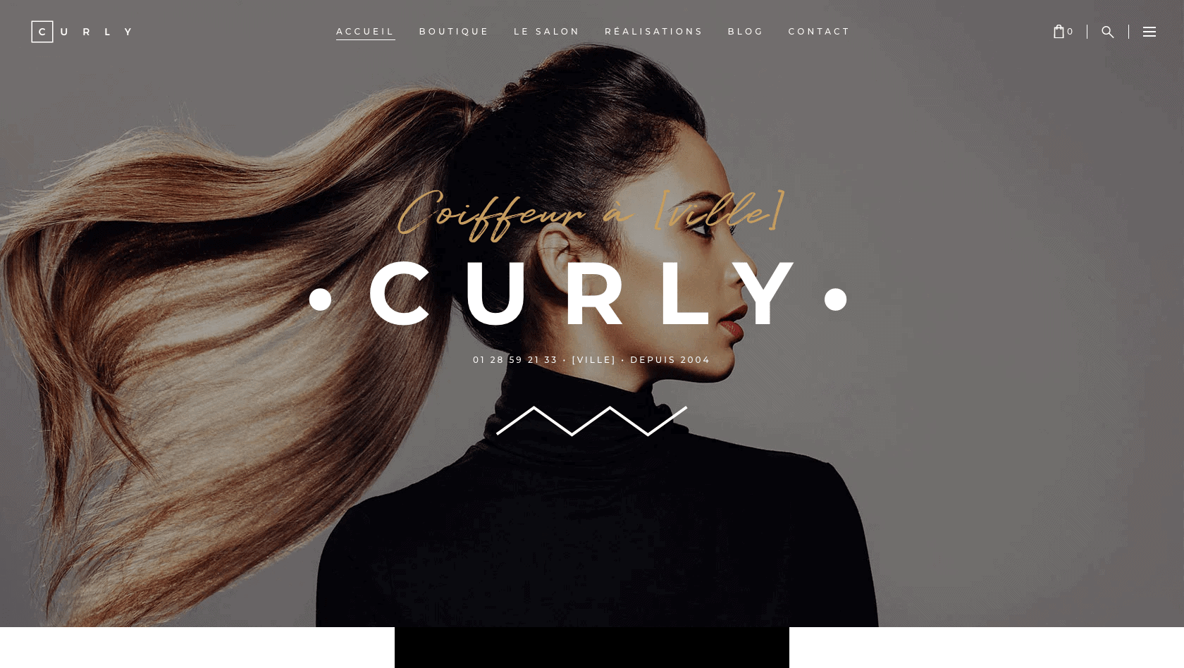 Création de site internet coiffure Marseille